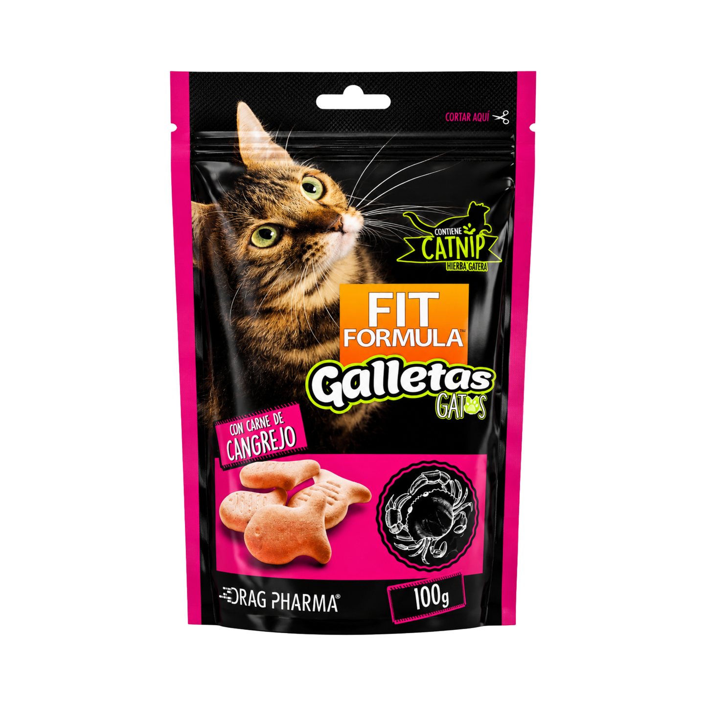 Fit Formula Galletas Gatos Cangrejo 100 g
