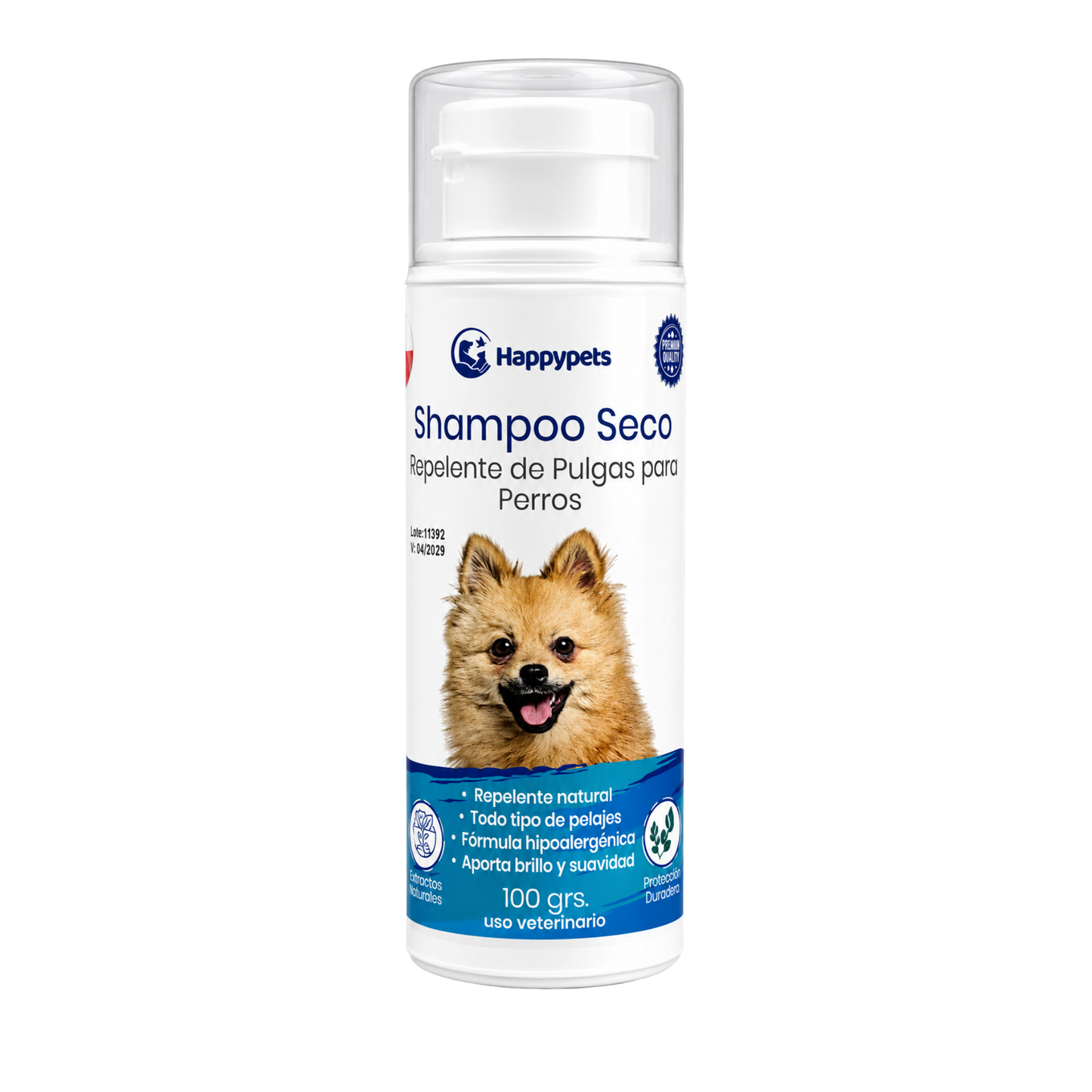 Shampoo Seco Happypets 100 g