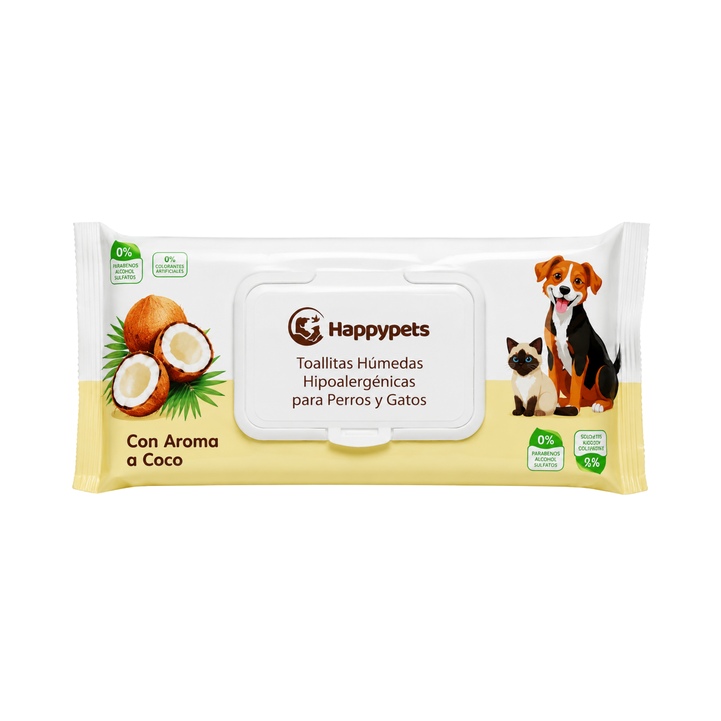 Toallitas Húmedas Happypets