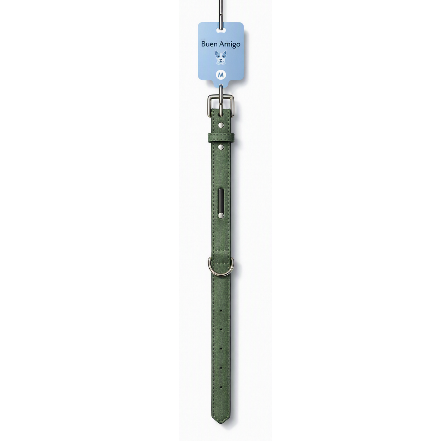 Collares de Cuero Sintético y Acolchados para Perros