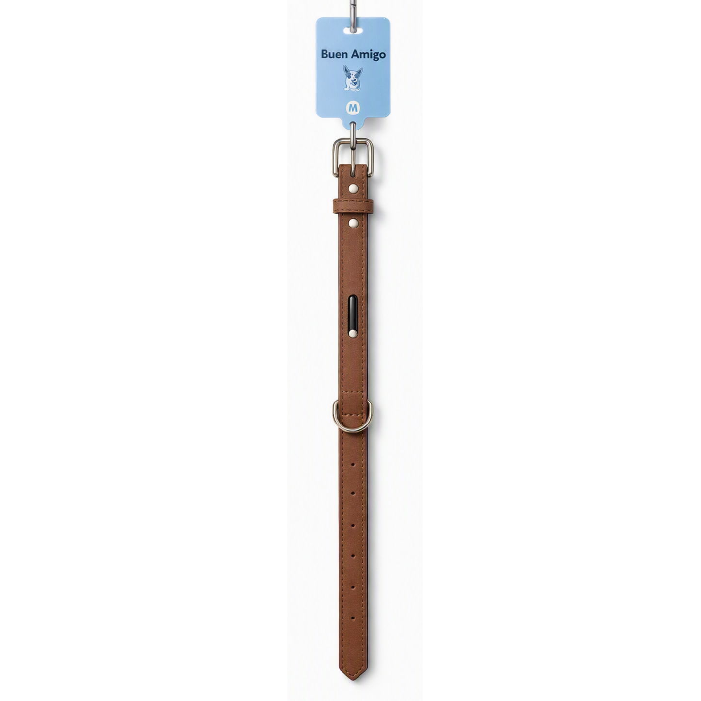 Collares de Cuero Sintético y Acolchados para Perros
