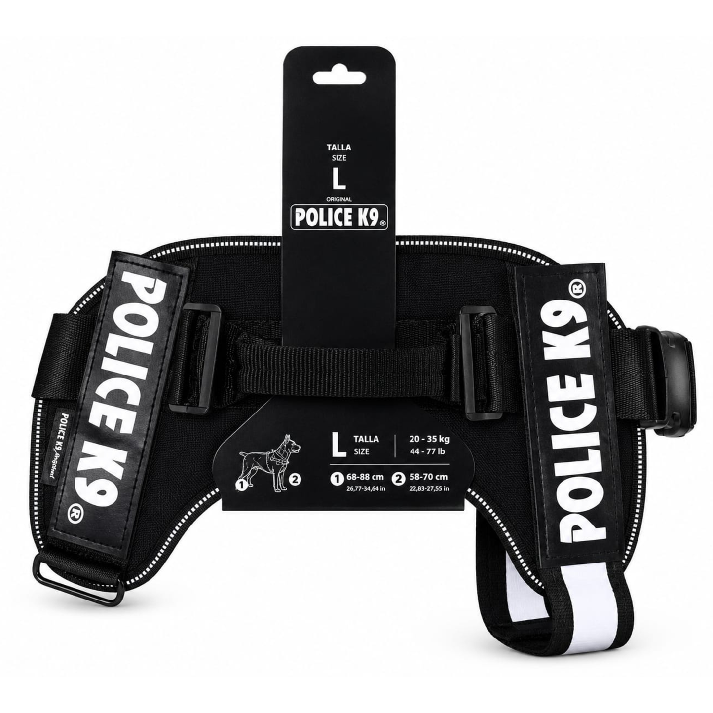 Arnés Táctico Police K9 para Perros