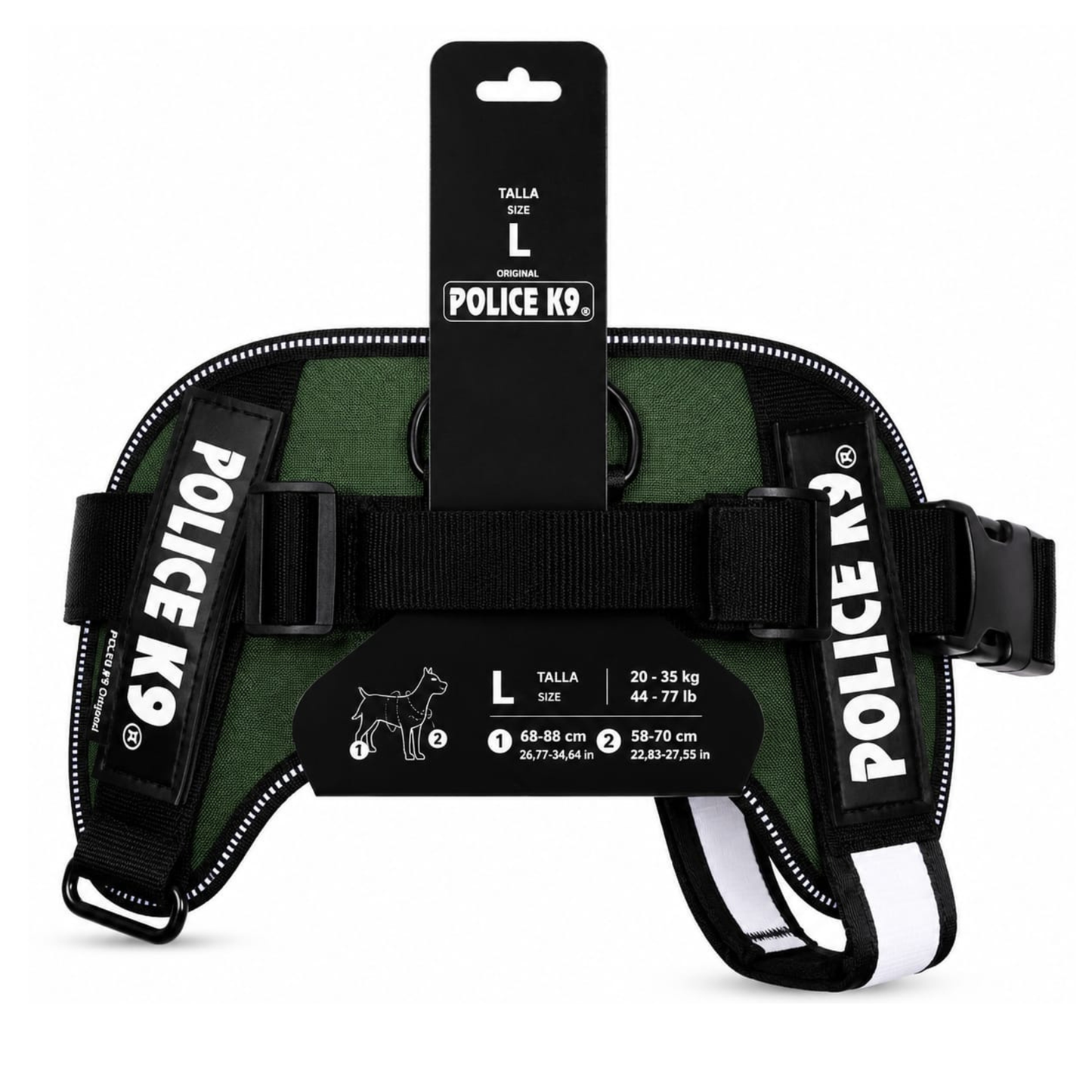 Arnés Táctico Police K9 para Perros