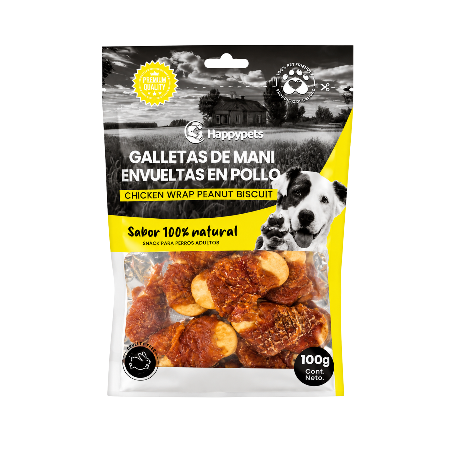 Snacks Happypets 100 g