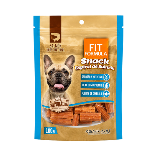 Fit Formula Snack Espiral Salmón 100 g