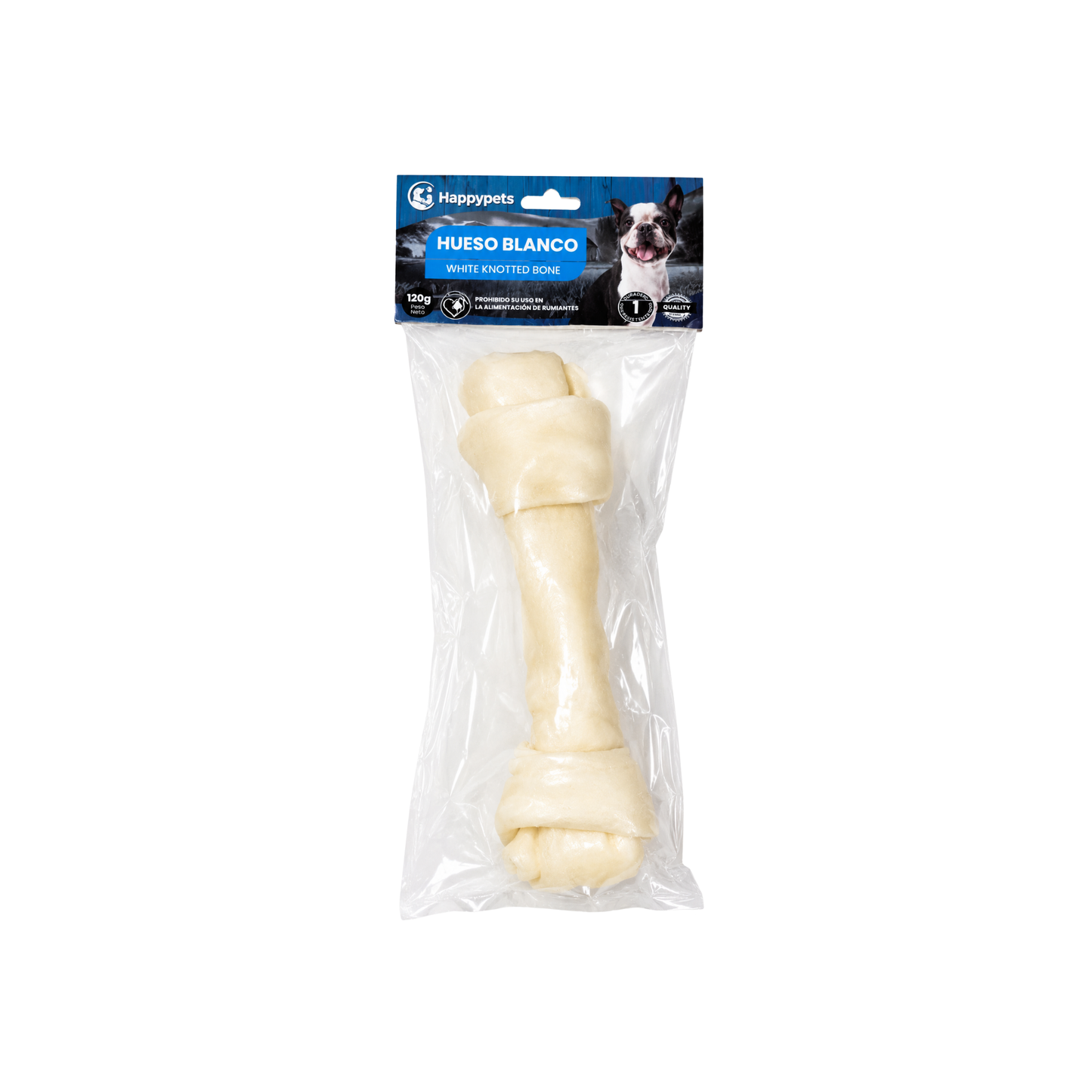 Happypets Hueso Blanco 120 g