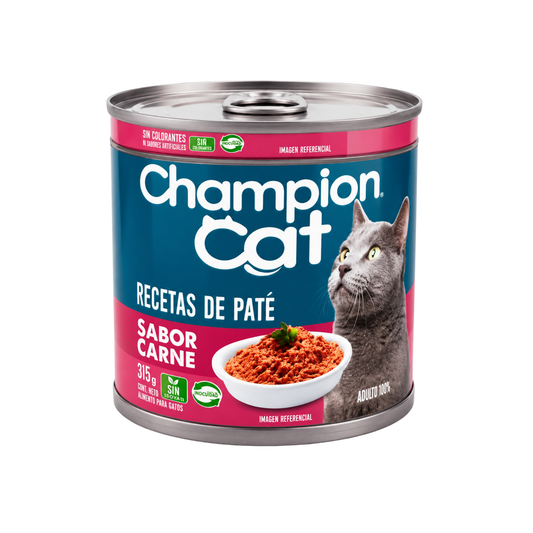 Champion Cat Recetas de Paté Sabor Carne