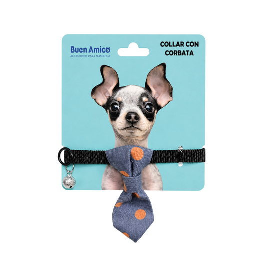 Collar con Corbata Buen Amigo