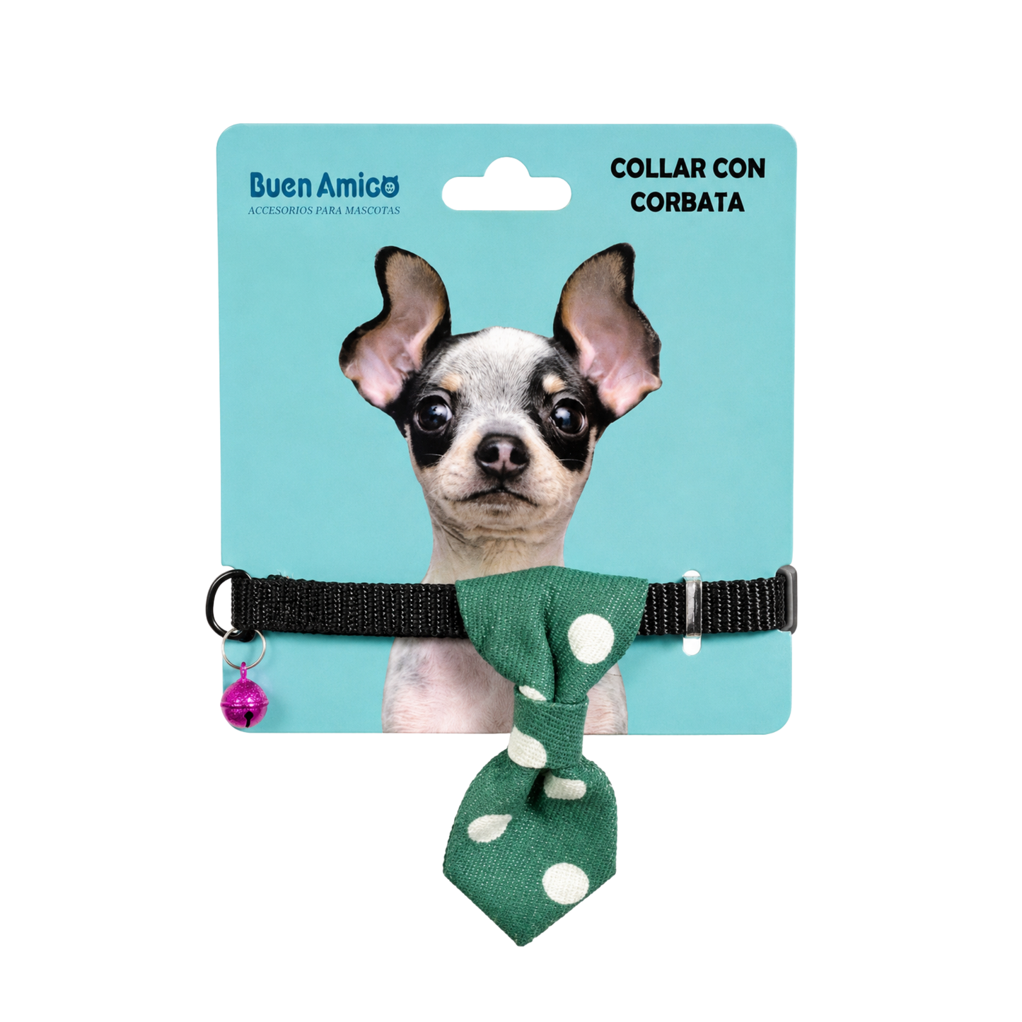 Collar con Corbata Buen Amigo