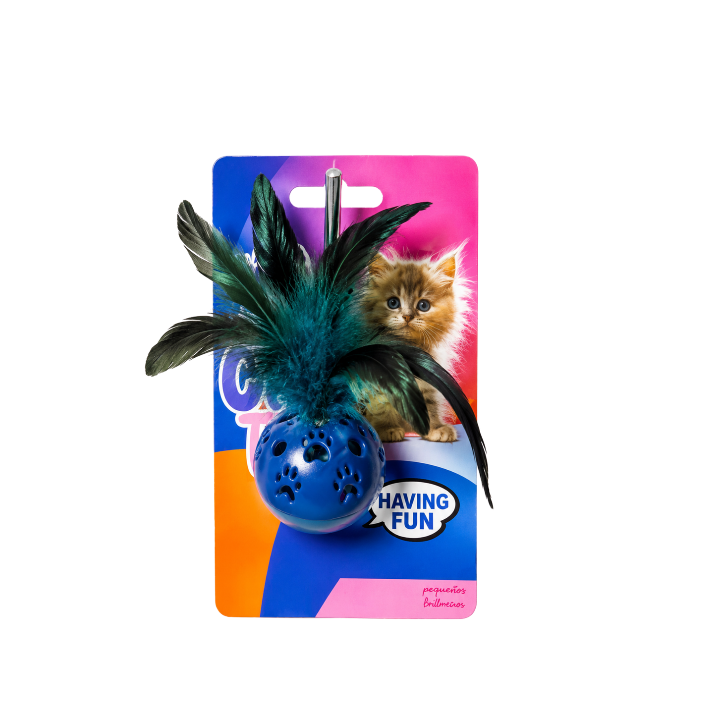 Juguete con Plumas para Gato