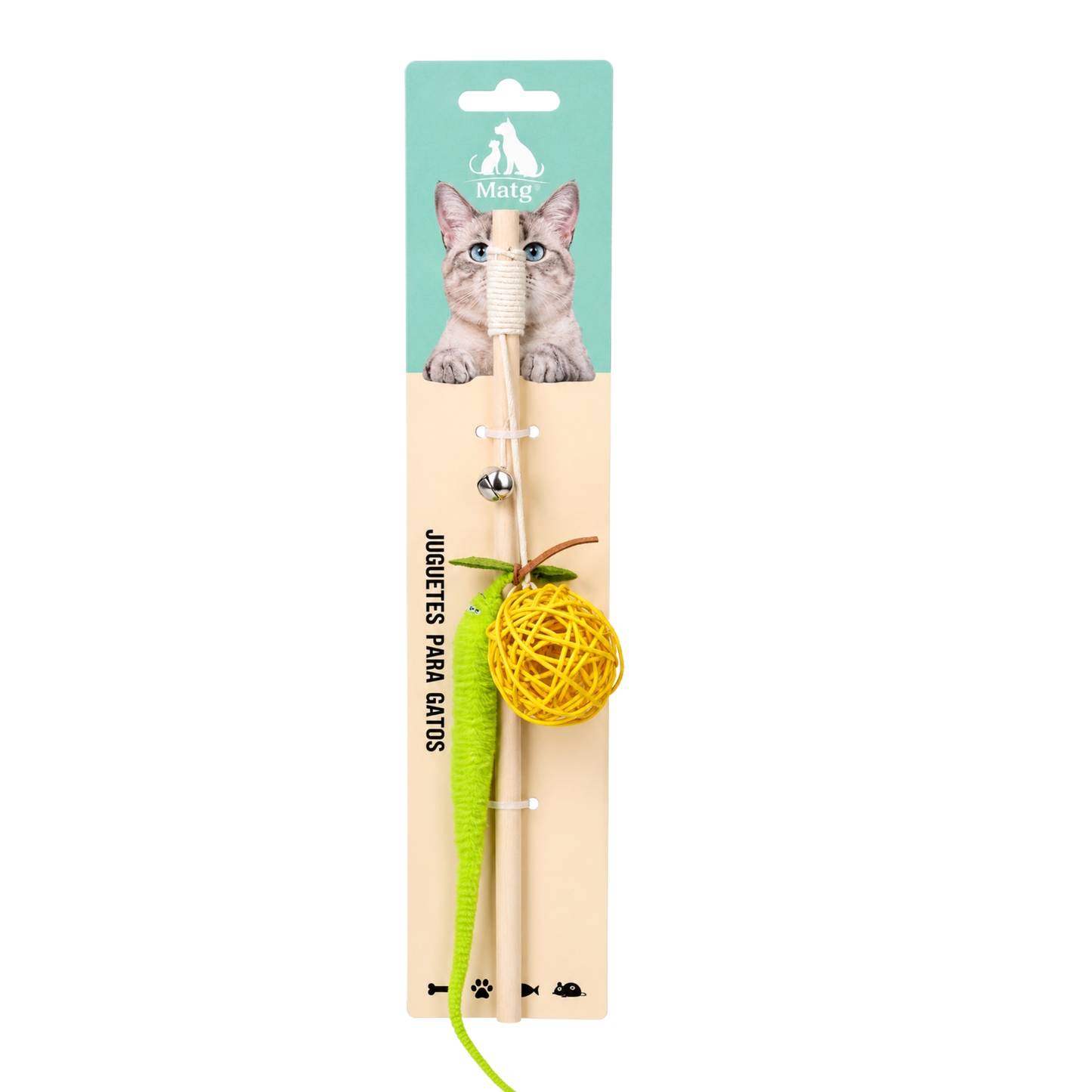 Varita Interactiva para Gato